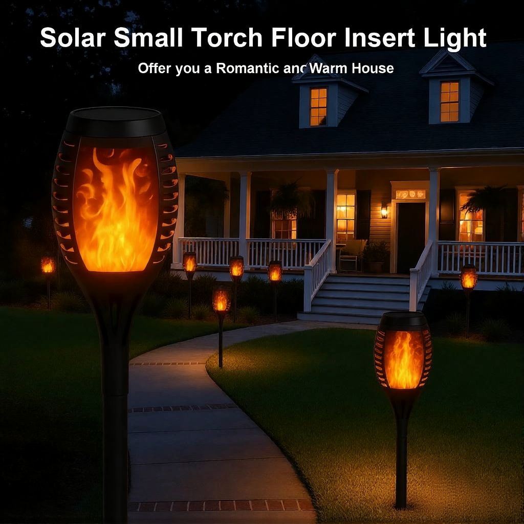 The Flame Lamps — Solar Flickering Path Light