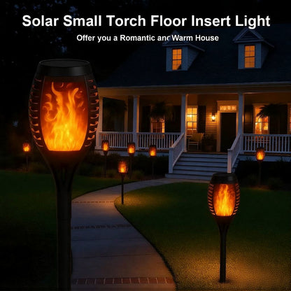 The Flame Lamps — Solar Flickering Path Light