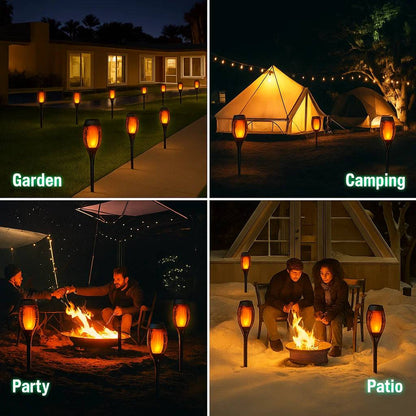The Flame Lamps — Solar Flickering Path Light