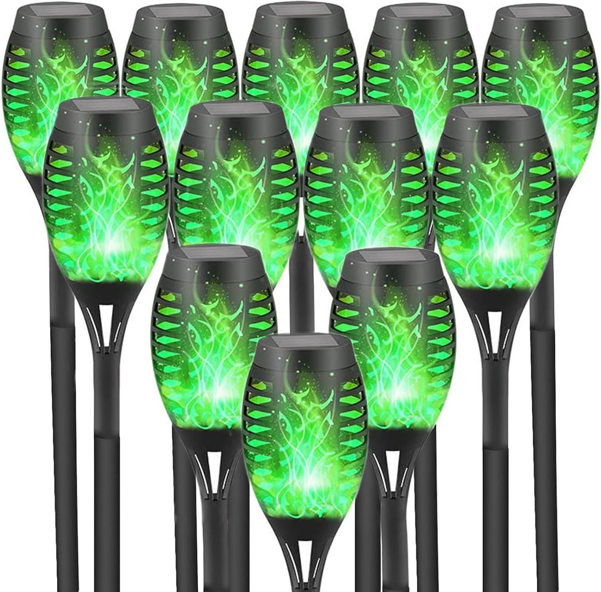 The Flame Lamps — Solar Flickering Path Light