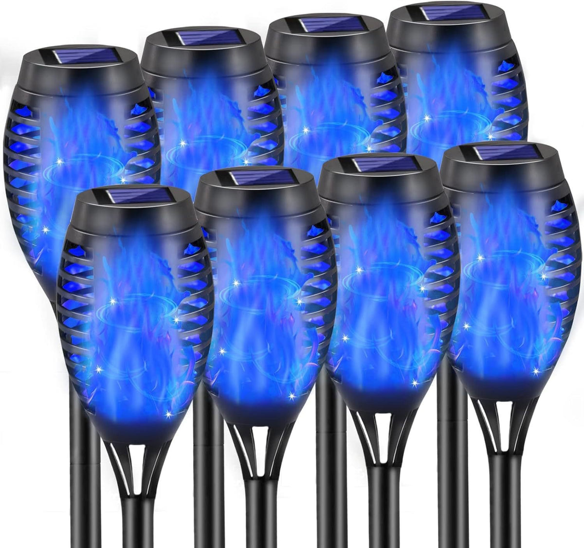 The Flame Lamps — Solar Flickering Path Light