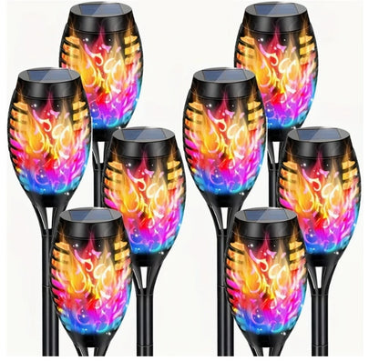 The Flame Lamps — Solar Flickering Path Light